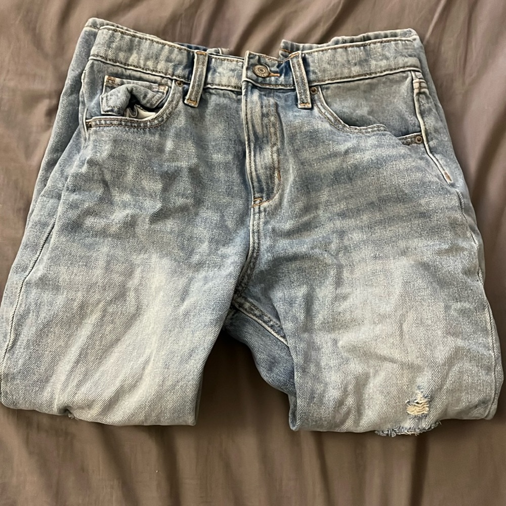 old navy size 12 blue jeans